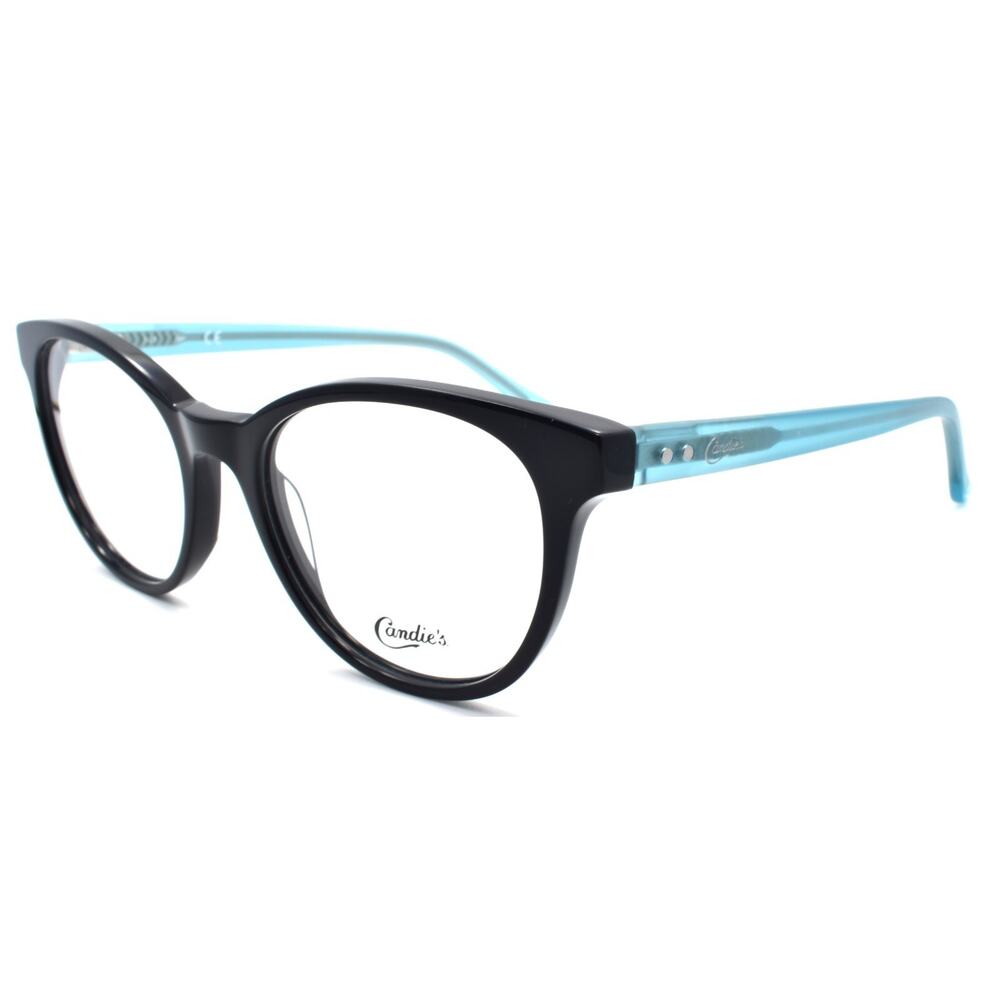 Candie's CA0177 001 Women's Eyeglasses Frames Cat Eye 50-18-140 Black
